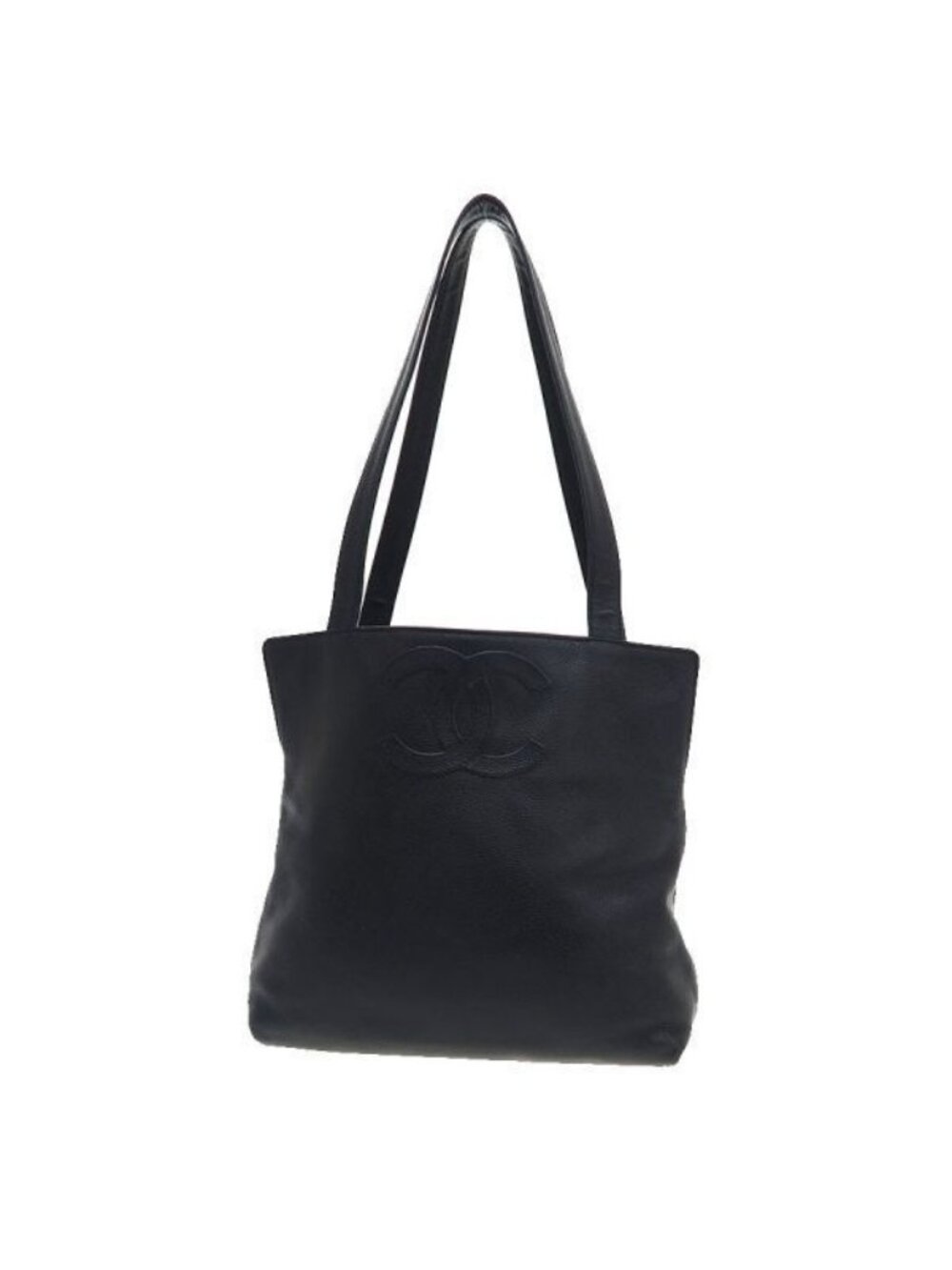 Chanel Caviar Tote Bag Black